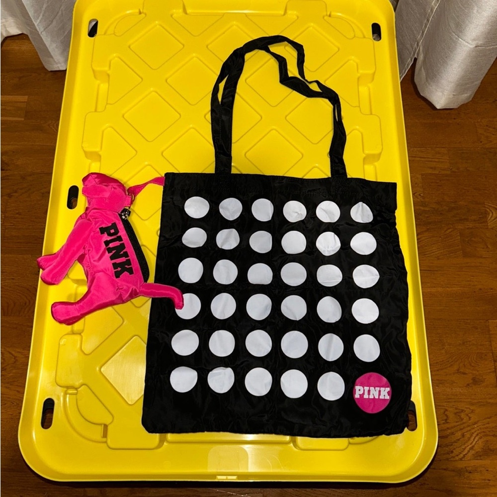 Victoria Secret PINK tote bag & dog pouch
